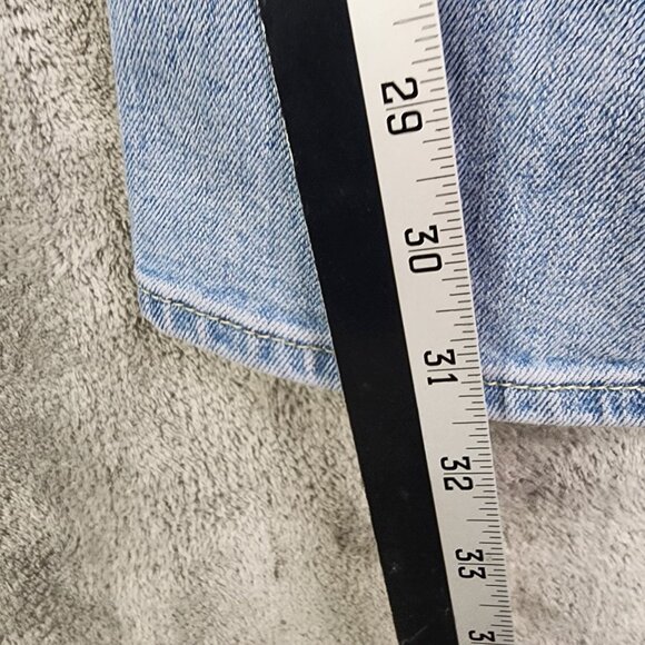 Mens Abercrombie & Fitch Skinny Denim Blue Jeans Cotton Stretch Size 31x32 - Picture 9 of 11